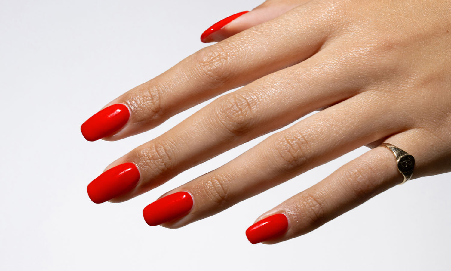 Gelous Playing With Fire gel nail polish - photographed in New Zealand on model