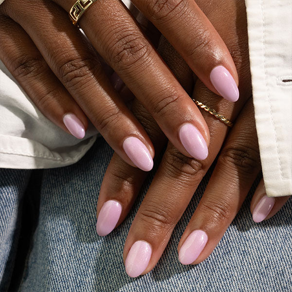 Gelous Sugarplum Gel Nail Polish - photographed in New Zealand on model