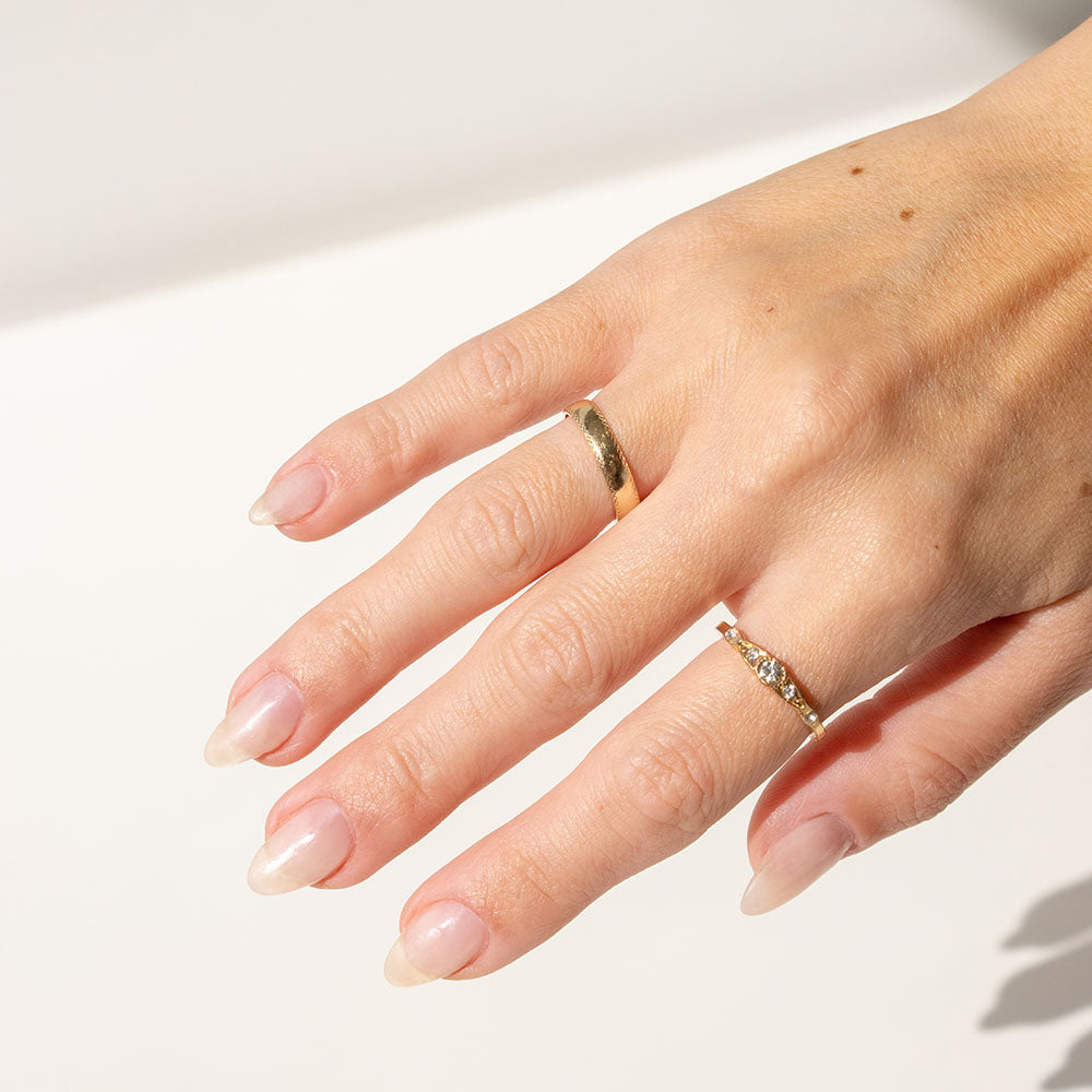 Gelous Clear Builder Gel (BIAB) gel nail polish on model- photographed in New Zealand