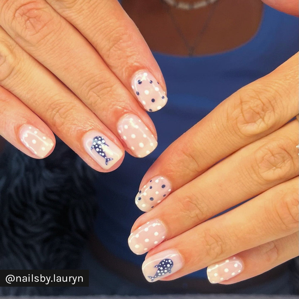 Gelous Just White gel nail polish - Instagram Photo