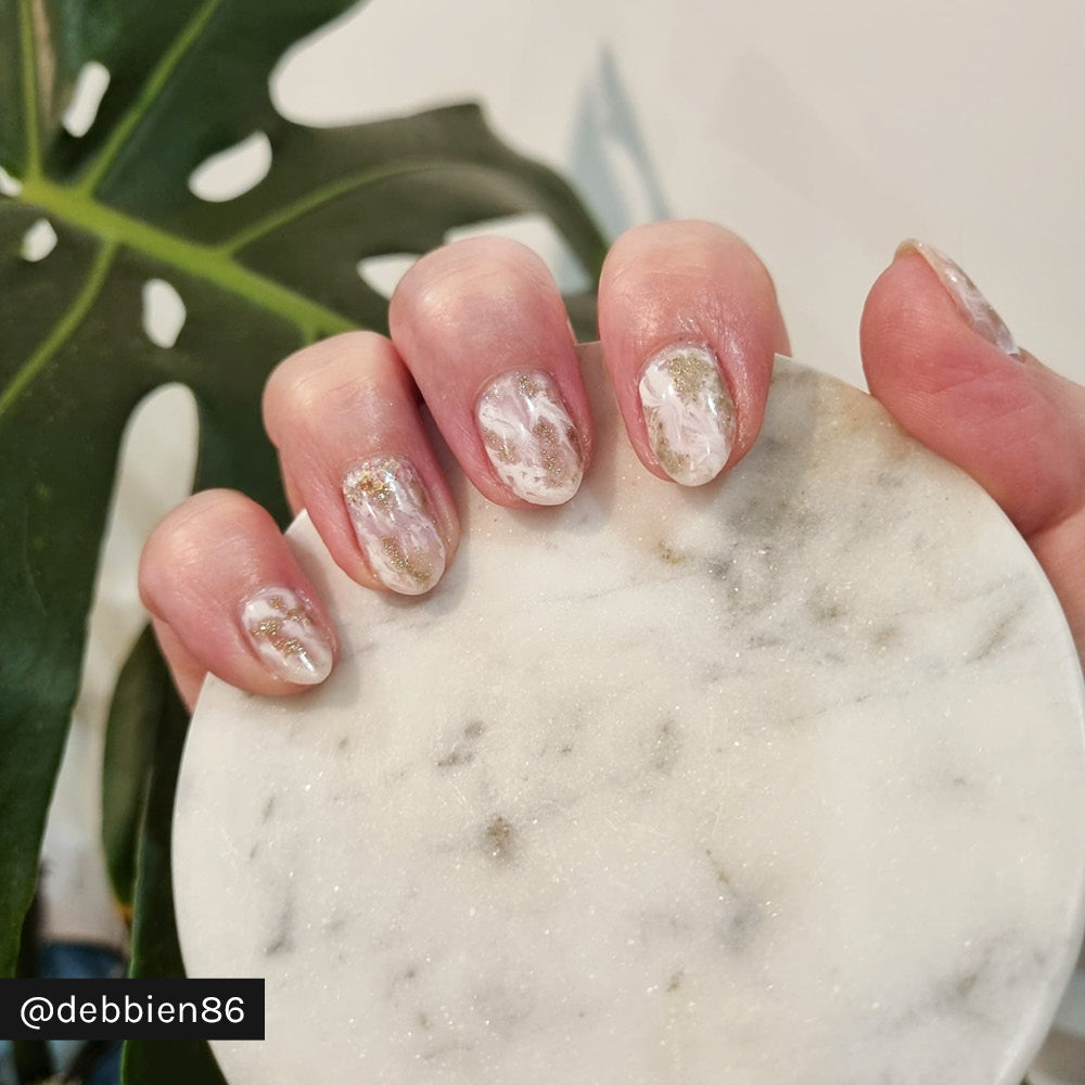 Gelous Just White gel nail polish - Instagram Photo