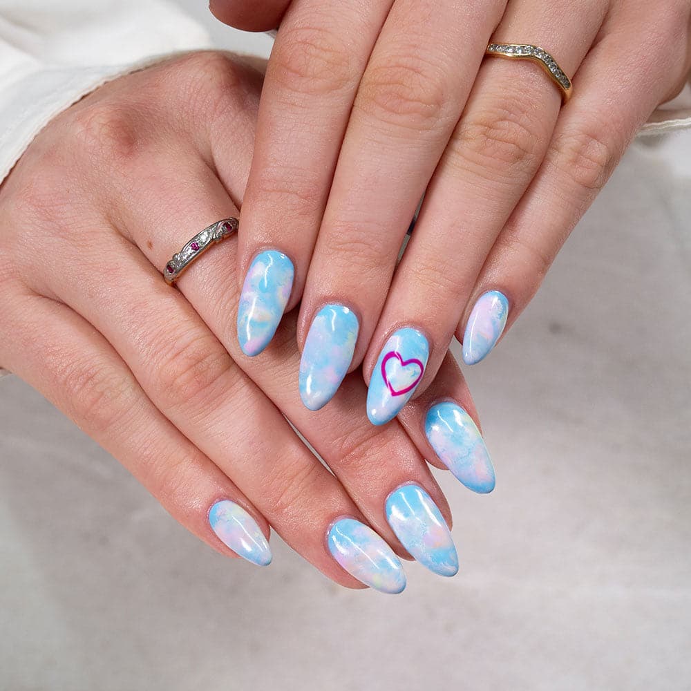 Gelous Blooming gel nail polish - photographed in New Zealand on model