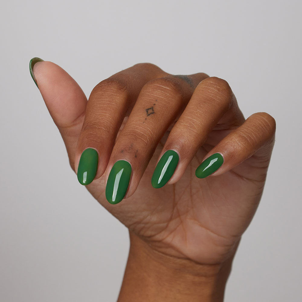 Gelous Amazonian gel nail polish - photographed in New Zealand on mode