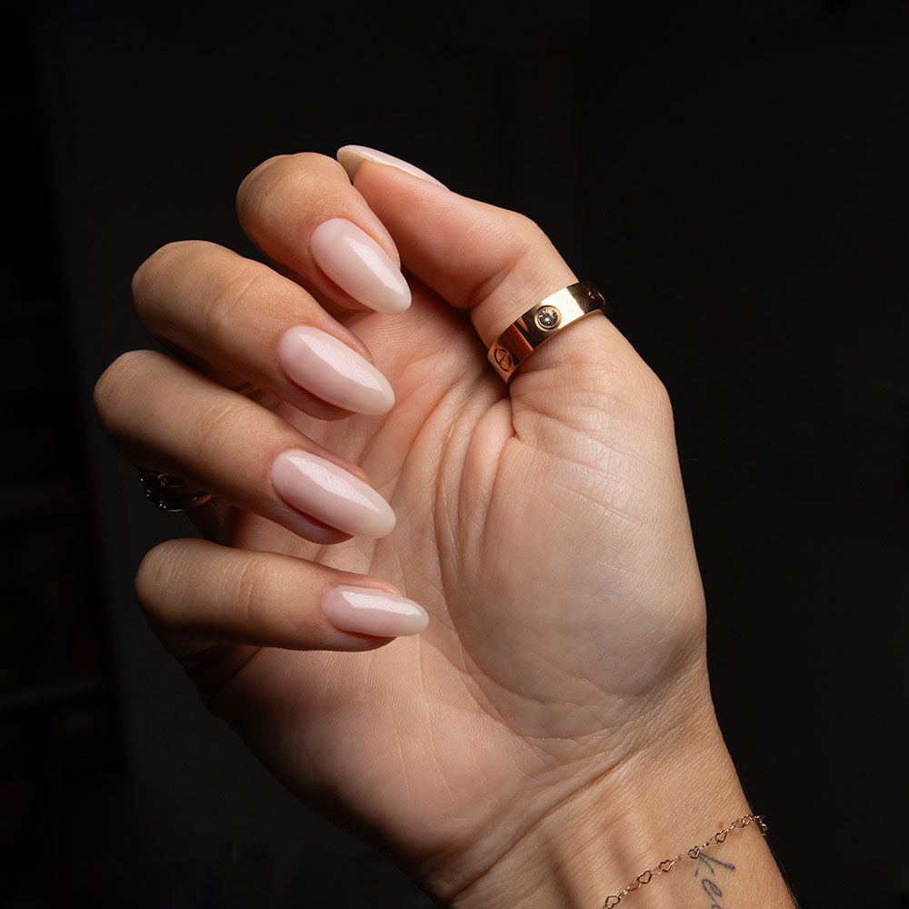 Gelous Angelic gel nail polish - photographed in New Zealand on model