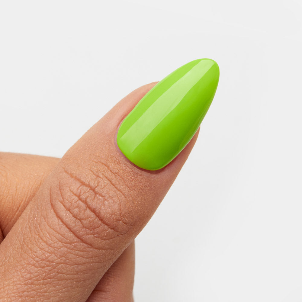 Gelous Appletini gel nail polish swatch - photographed in New Zealand