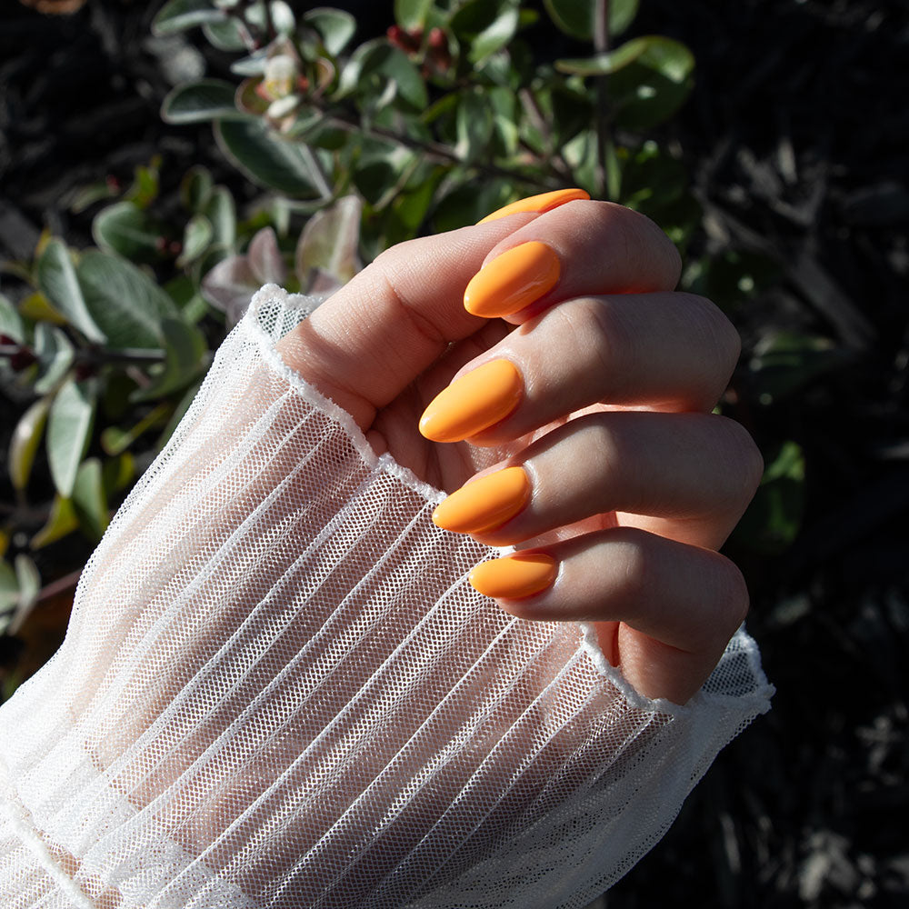 Gelous Bahama Mama gel nail polish swatch - photographed in New Zealand