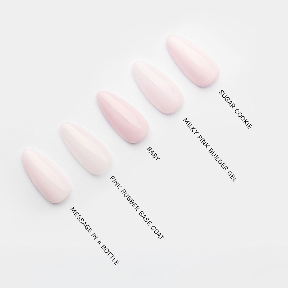 Gelous Baby gel nail polish comparison - photographed in New Zealand
