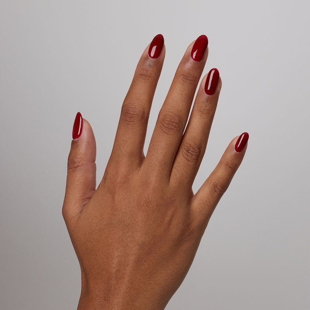 Gelous Bad Romance gel nail polish - photographed in New Zealand on model