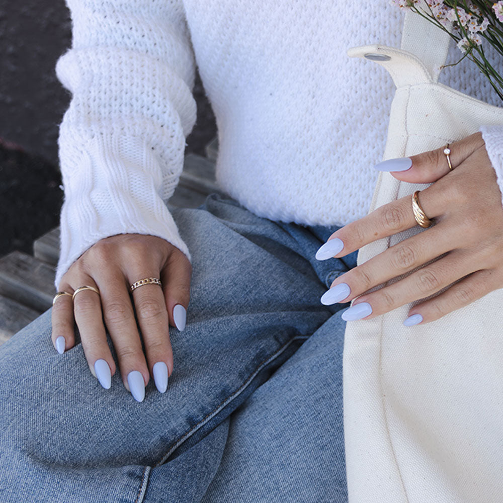 Gelous Bouquet gel nail polish - photographed in New Zealand on model