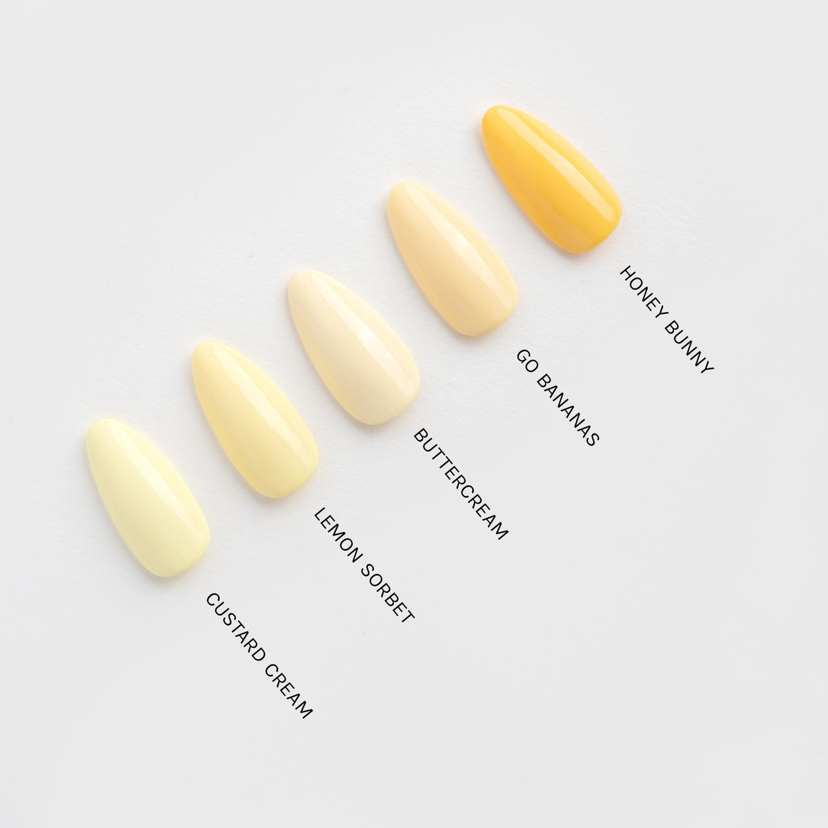 Gelous Buttercream gel nail polish comparison - photographed in New Zealand