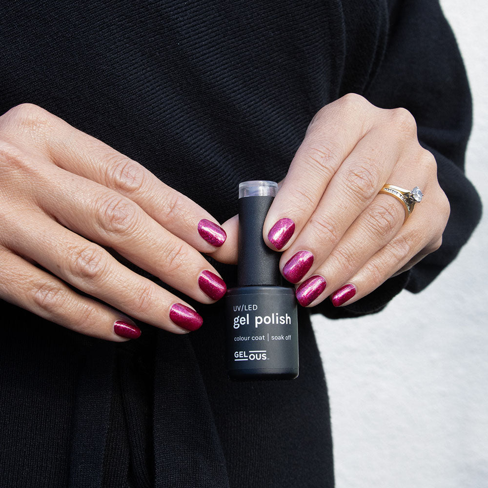 Gelous Bewitched gel nail polish swatch - photographed in New Zealand