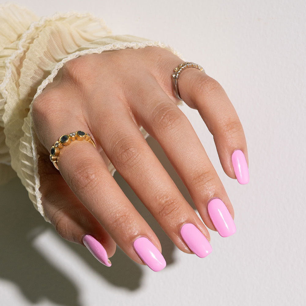 Gelous Candy Shop gel nail polish swatch - photographed in New Zealand