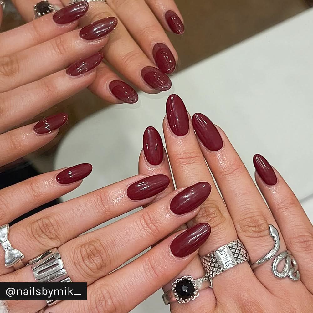 Gelous Dracula's Bride gel nail polish - Instagram Photo