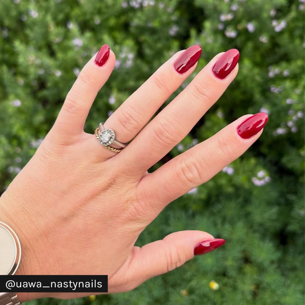Gelous Dracula's Bride gel nail polish - Instagram Photo