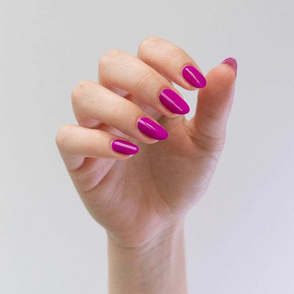 Gelous Drama Queen gel nail polish - photographed in New Zealand on model