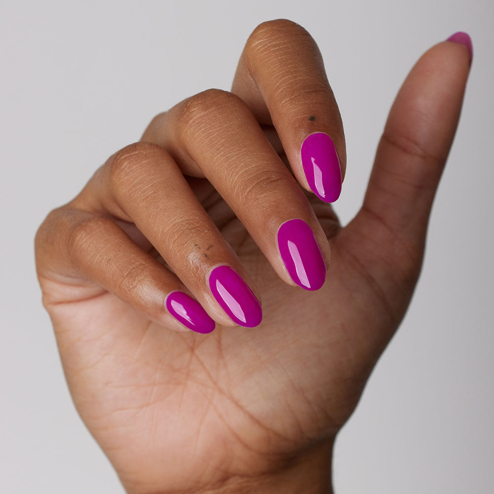 Gelous Drama Queen gel nail polish - photographed in New Zealand on model