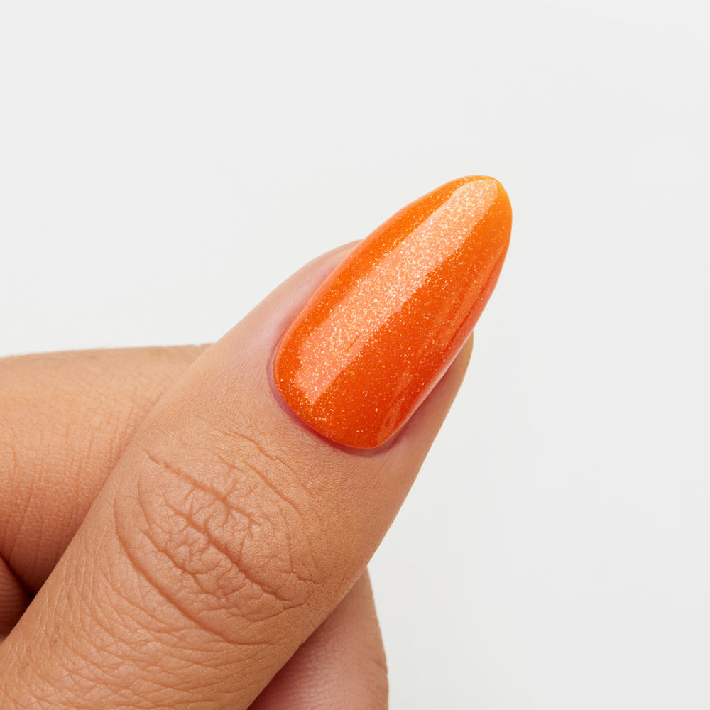 Gelous Easy Tiger gel nail polish swatch - photographed in New Zealand