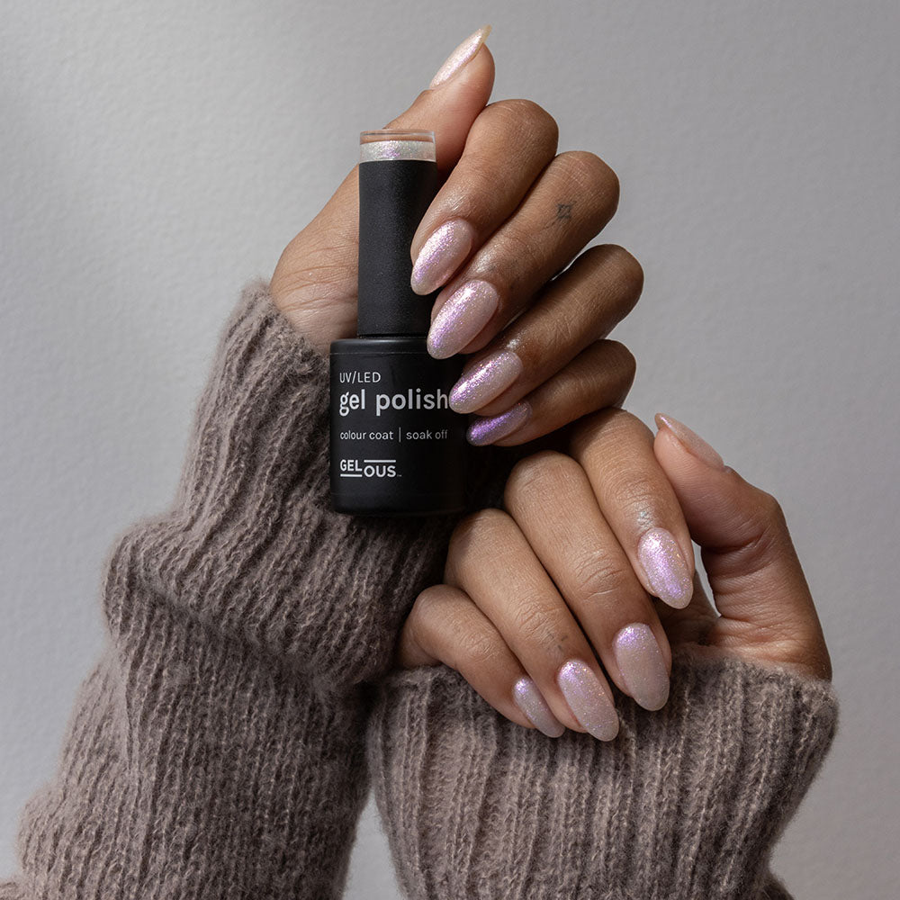 Gelous Fairy Dust gel nail polish - photographed in New Zealand on model