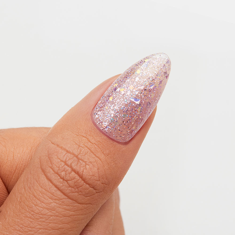 Gelous Far Far Away gel nail polish swatch - photographed in New Zealand