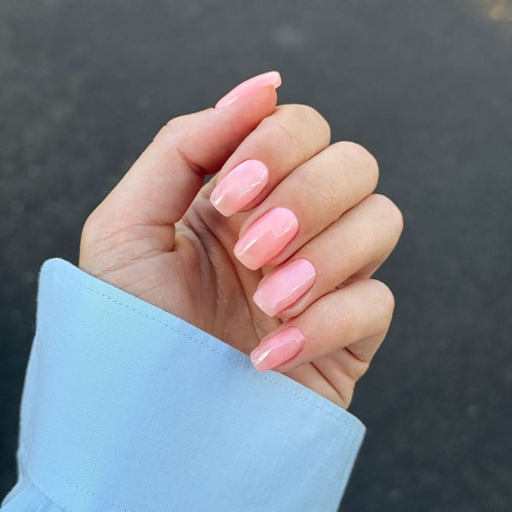 Gelous Fizz gel nail polish on model - photographed in New Zealand