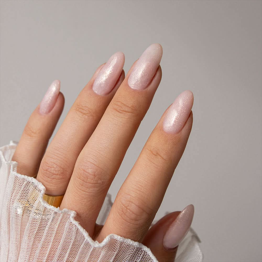 Gelous Flower Girl gel nail polish swatch - photographed in New Zealand