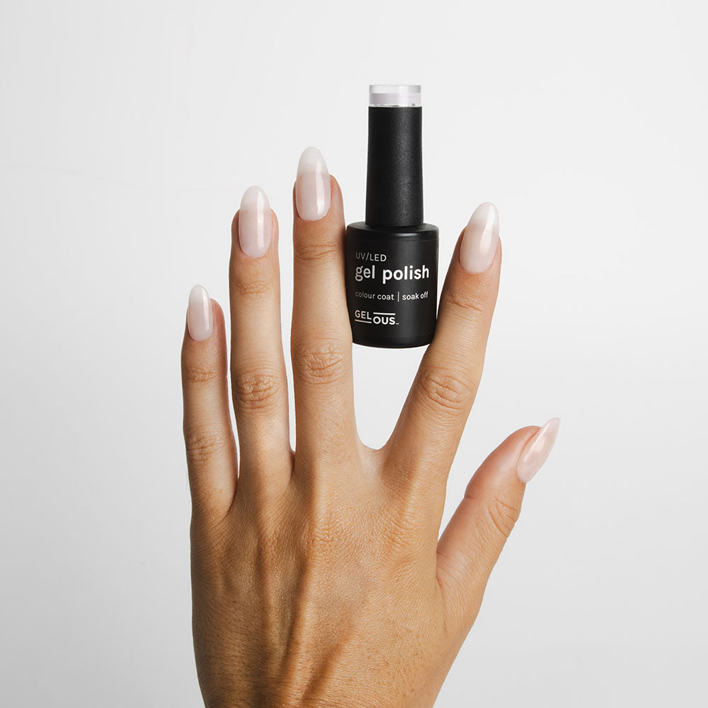 Gelous Frosting gel nail polish - photographed in New Zealand on model