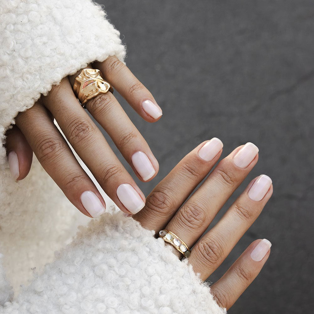 Gelous Frosting gel nail polish - photographed in New Zealand on model