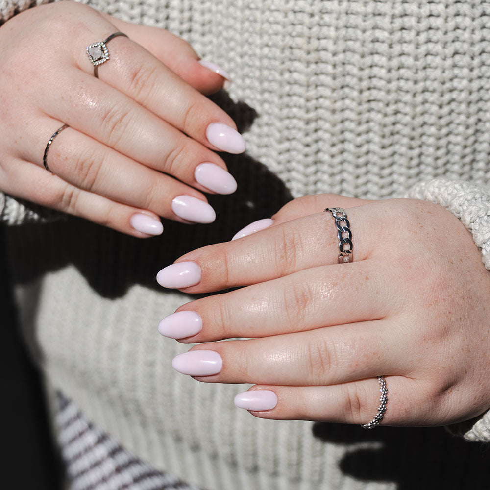 Gelous Frosting gel nail polish - photographed in New Zealand on model