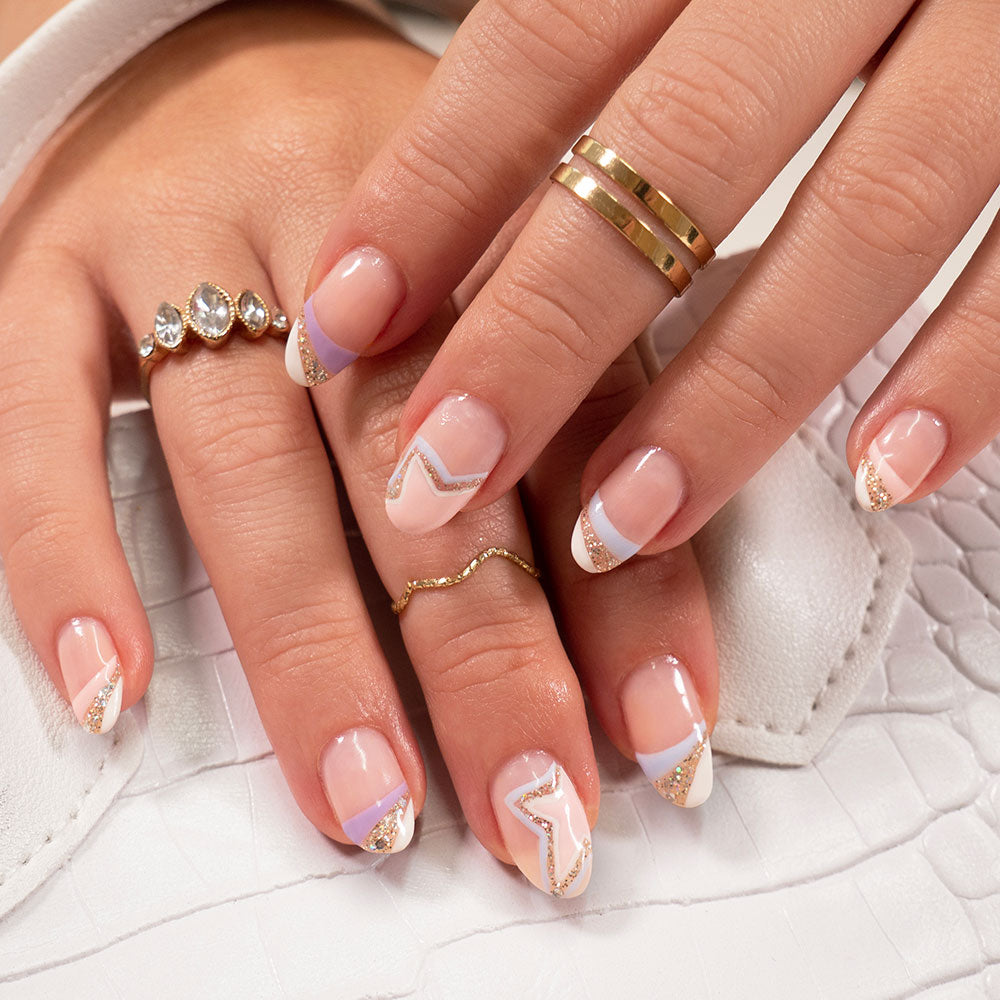 Gelous Icing on the Cake gel nail polish - photographed in New Zealand on model