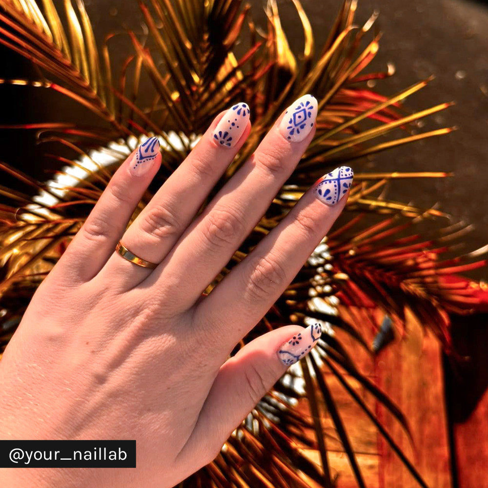Gelous Into the Blue gel nail polish - Instagram Photo