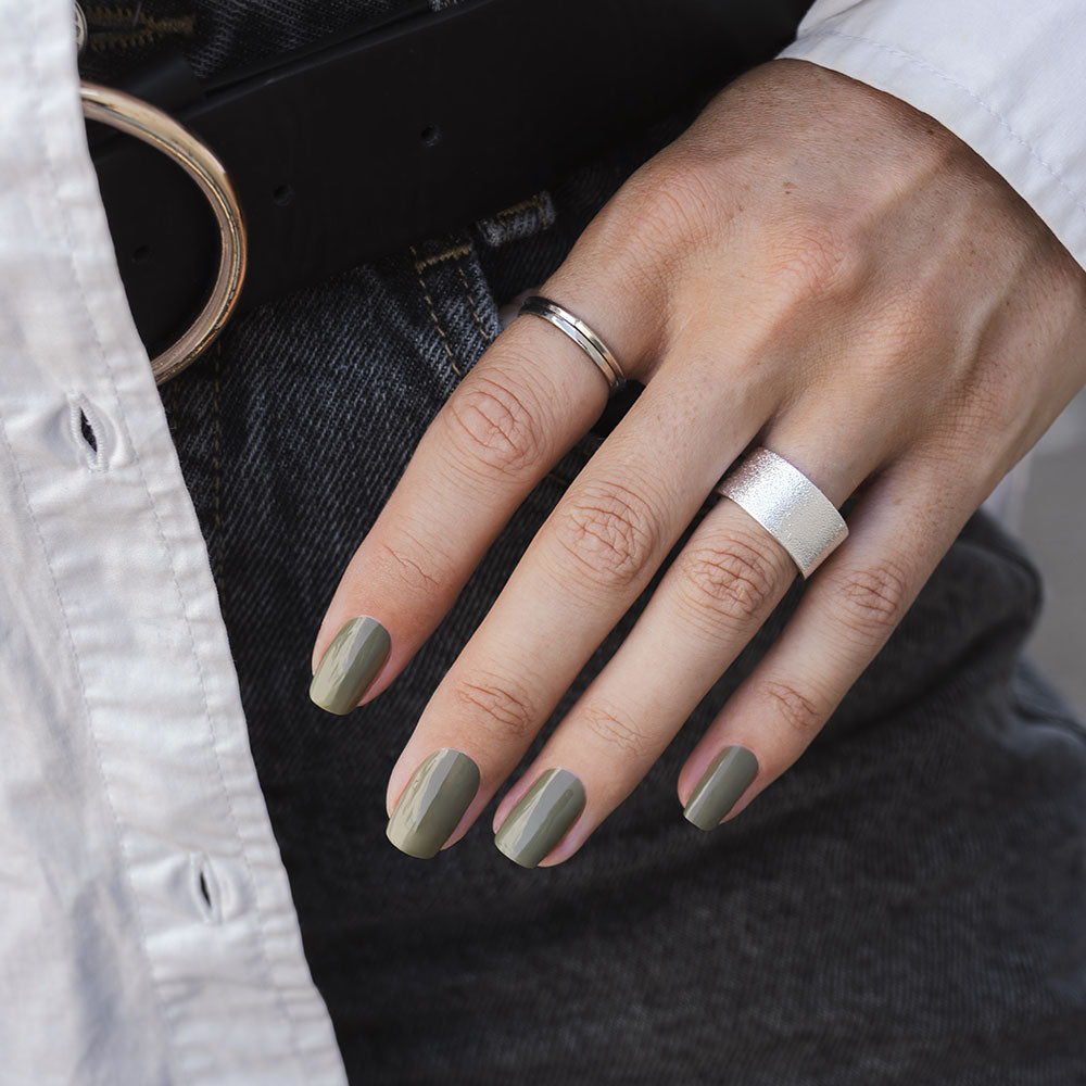 Gelous Juniper gel nail polish - photographed in New Zealand on model