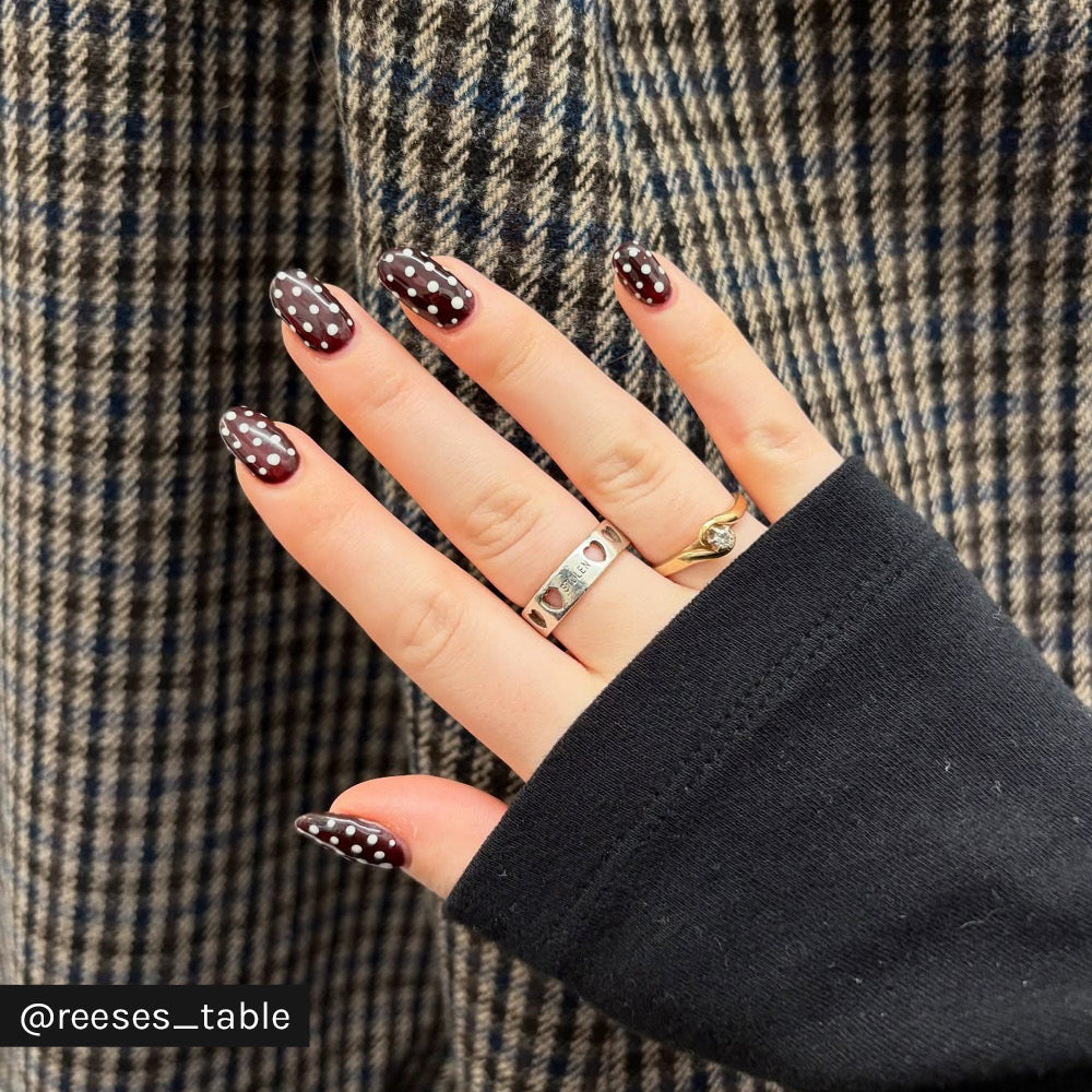 Gelous Just White gel nail polish - Instagram Photo