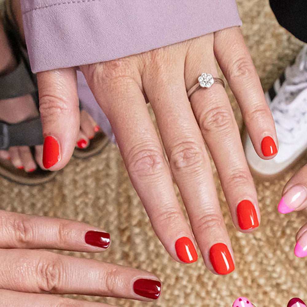 Gelous Kiss Me gel nail polish - photographed in New Zealand on model