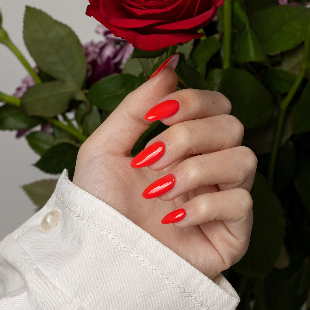 Gelous Kiss Me gel nail polish - photographed in New Zealand on model