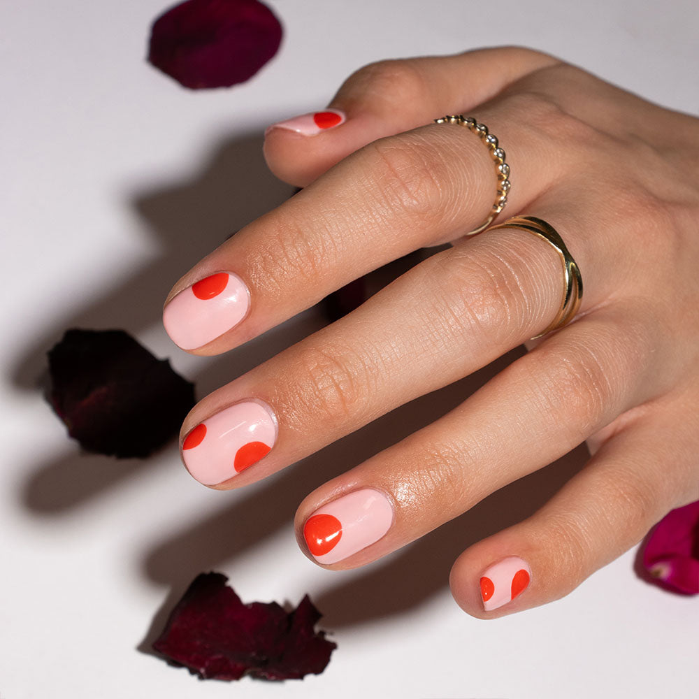 Gelous Kiss Me gel nail polish - photographed in New Zealand on model