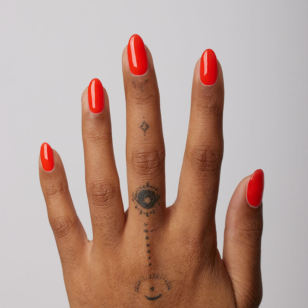Gelous Kiss Me gel nail polish - photographed in New Zealand on model