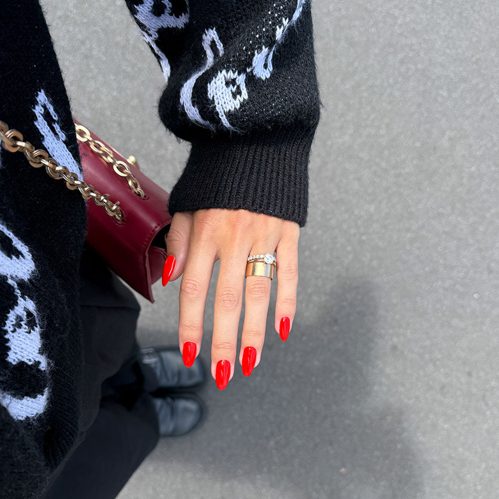 Gelous Kiss Me gel nail polish - photographed in New Zealand on model