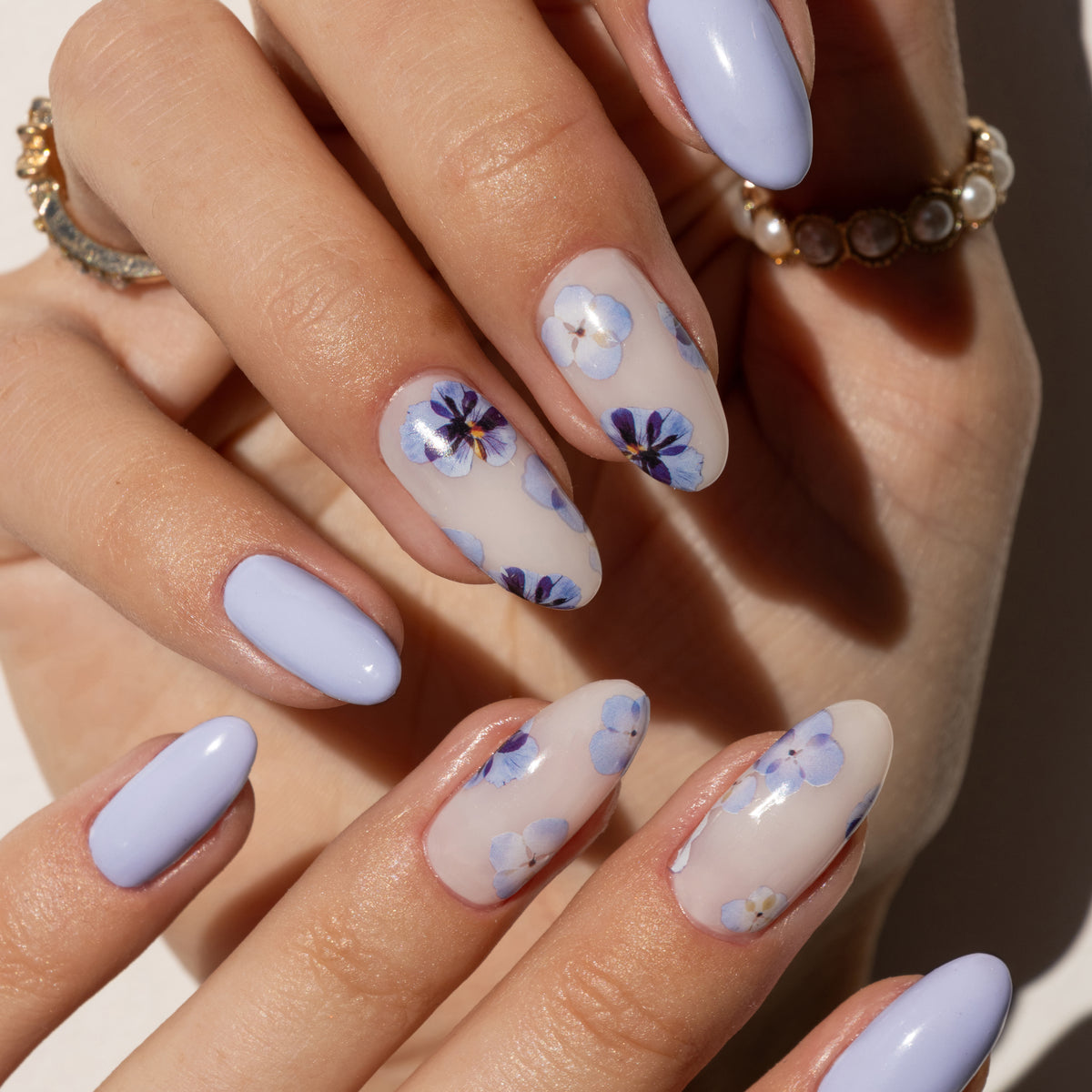 Gelous Lavender Whisper gel nail polish - photographed in New Zealand on model