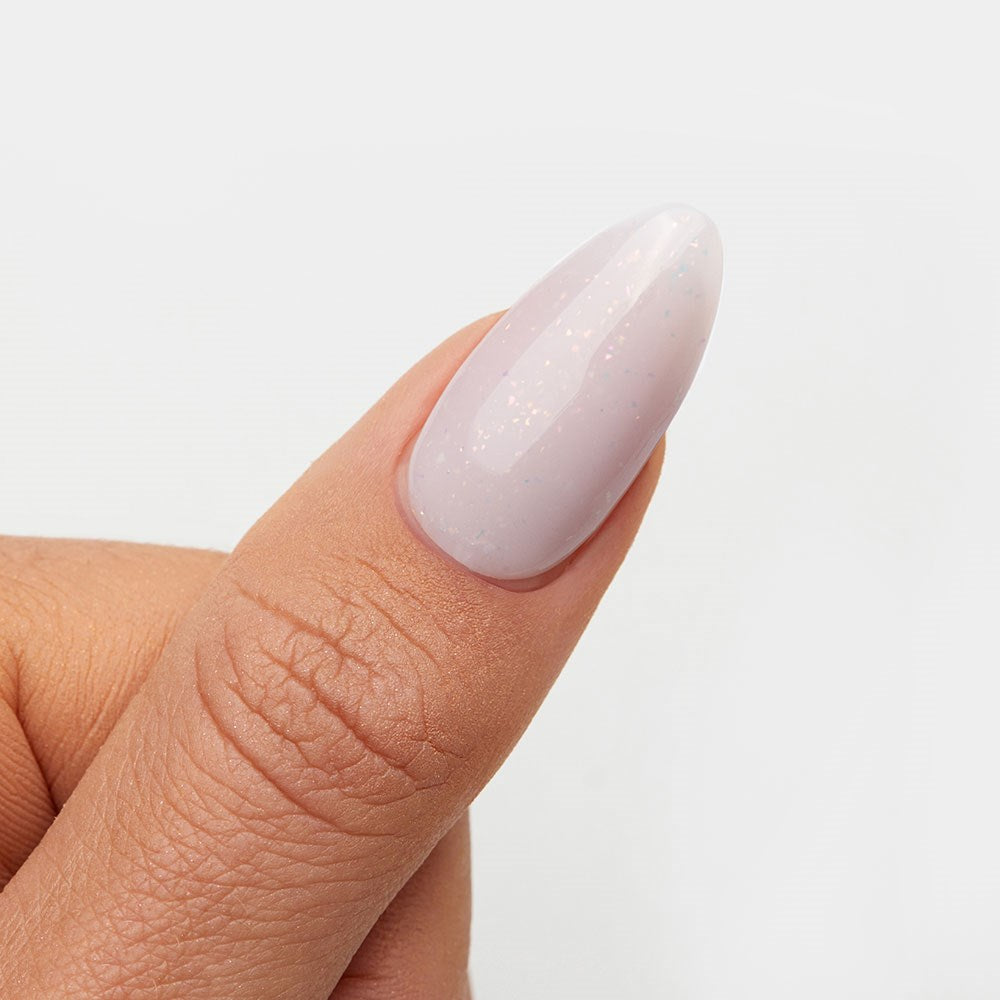Gelous Mallow gel nail polish - photographed in New Zealand on model