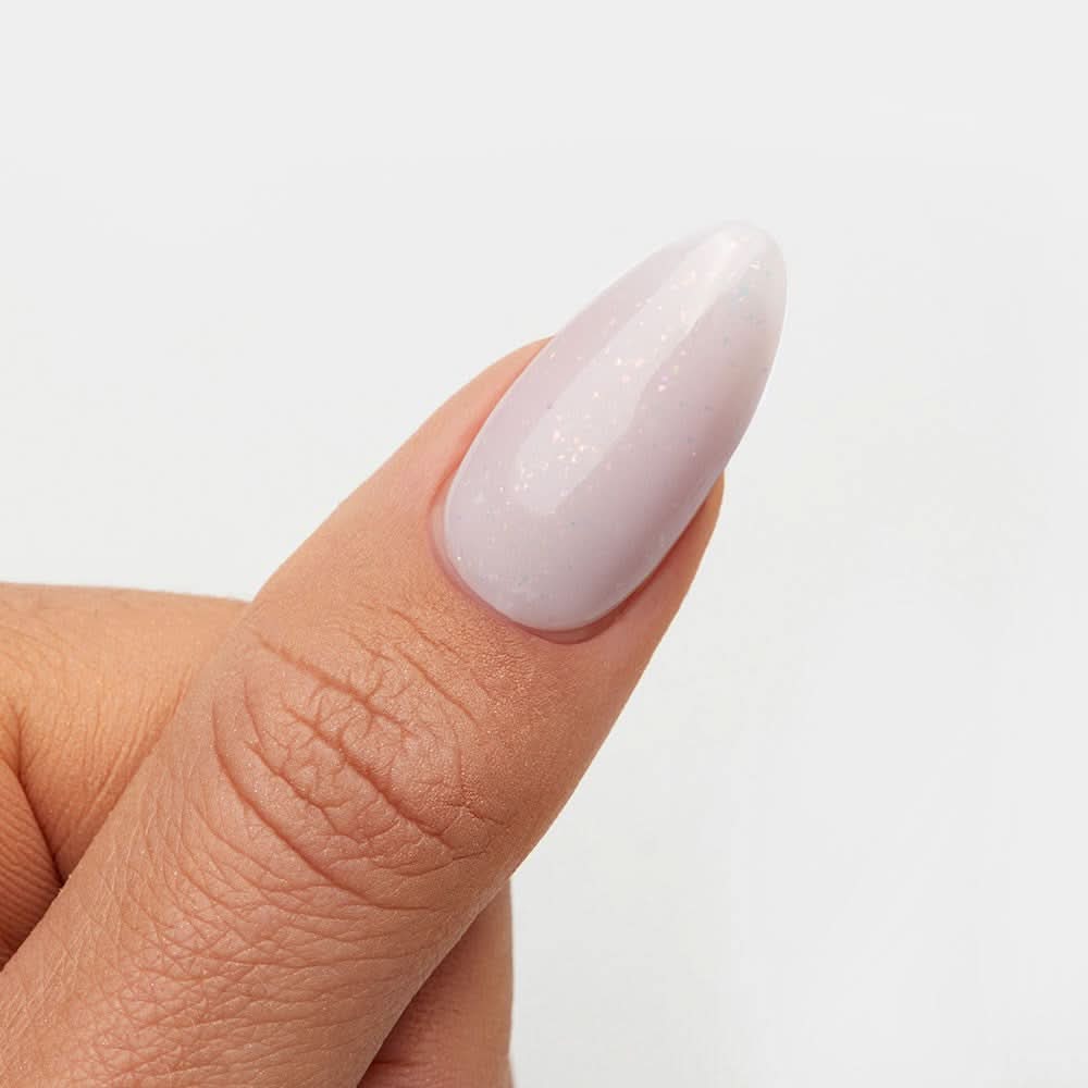 Gelous Mallow gel nail polish - photographed in New Zealand on model