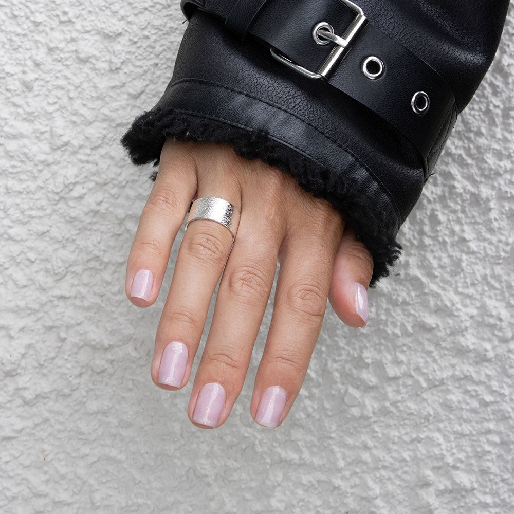 Gelous Mallow gel nail polish - photographed in New Zealand on model
