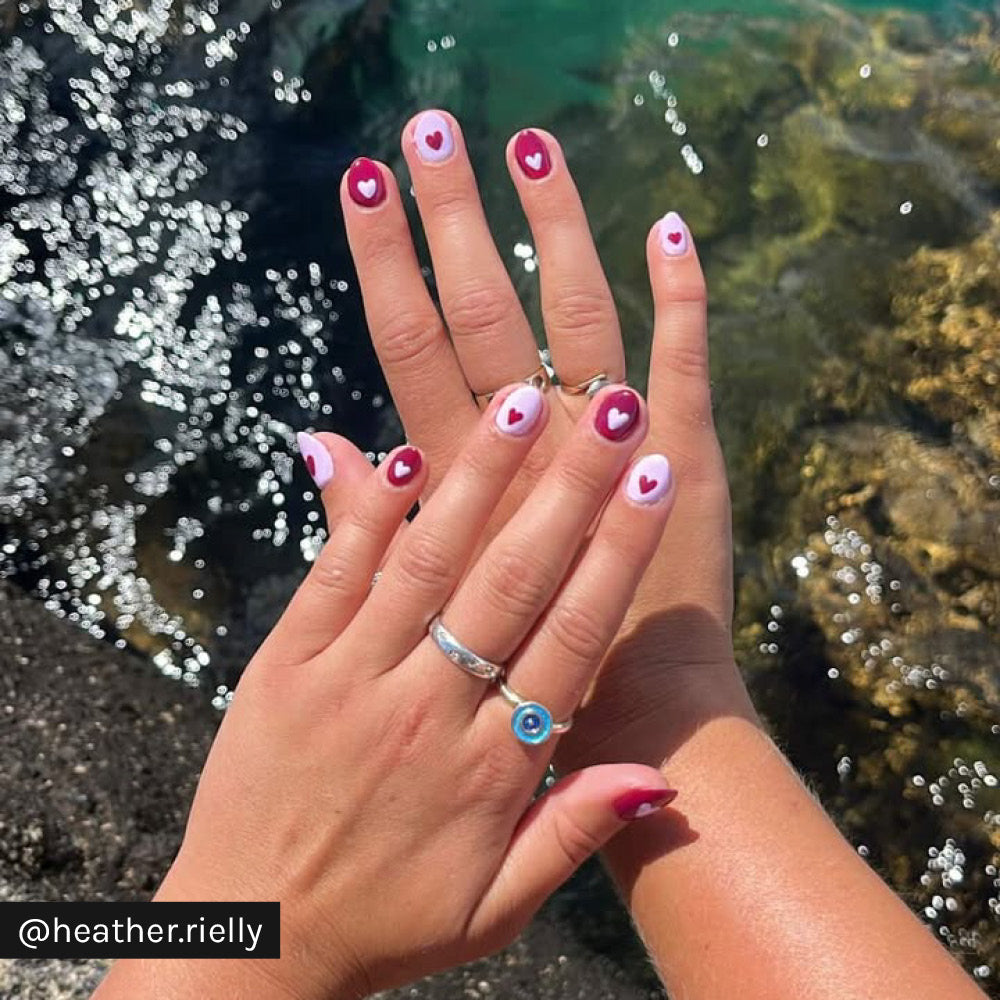 Gelous Merlot gel nail polish - Instagram Photo