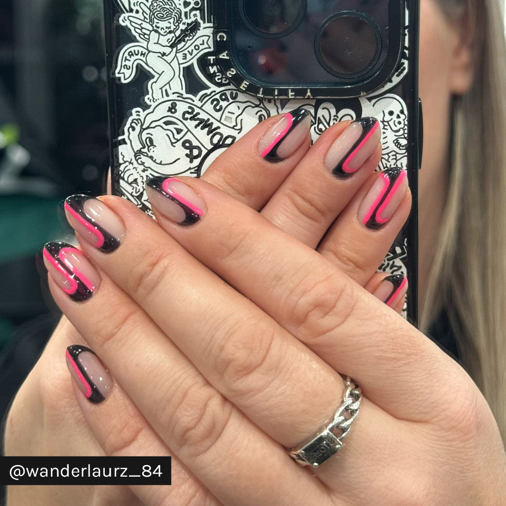 Gelous Neon Barbie gel nail polish - Instagram Photo