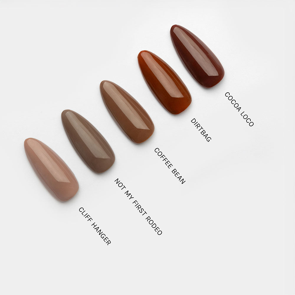 Gelous Not My First Rodeo gel nail polish comparison - photographed in New Zealand
