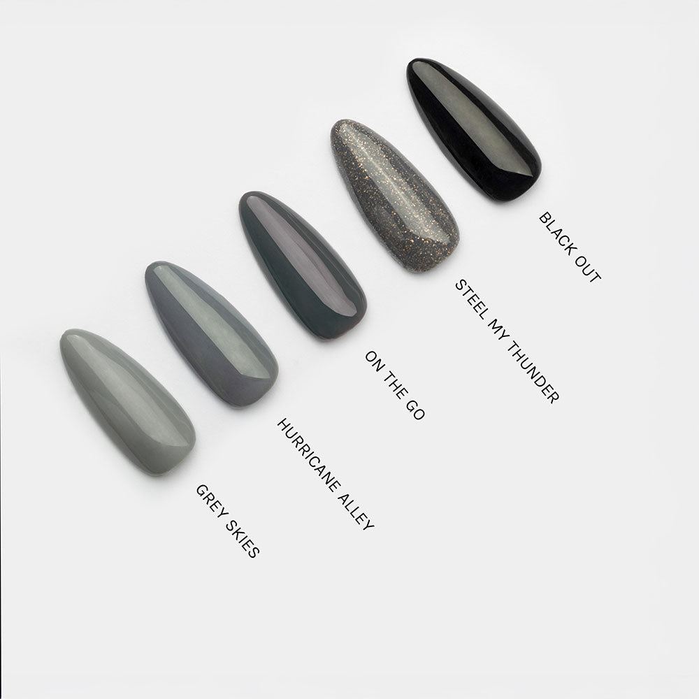 Gelous On the Go gel nail polish comparison - photographed in New Zealand