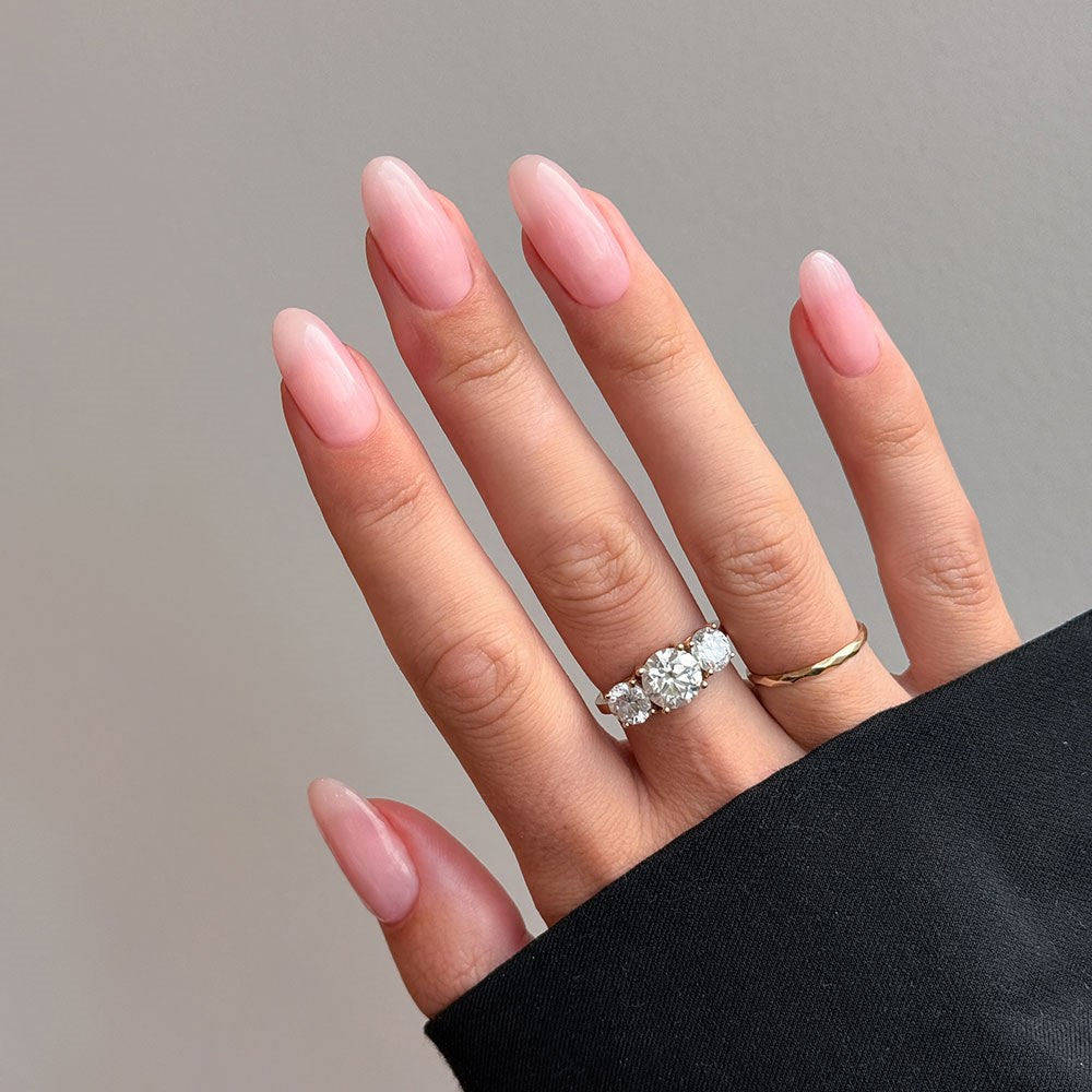 Gelous Peony HEMA & TPO Free gel nail polish - photographed in New Zealand on model