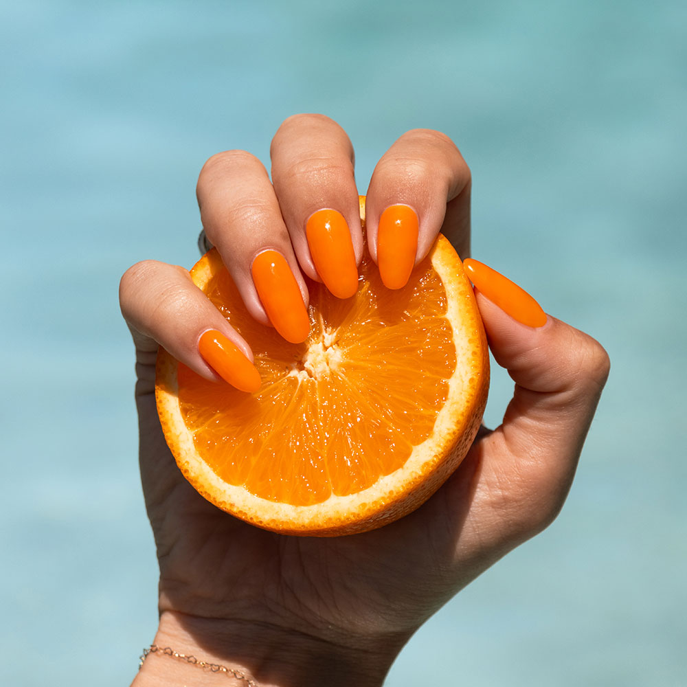 Gelous Popsicle gel nail polish - photographed in New Zealand on model