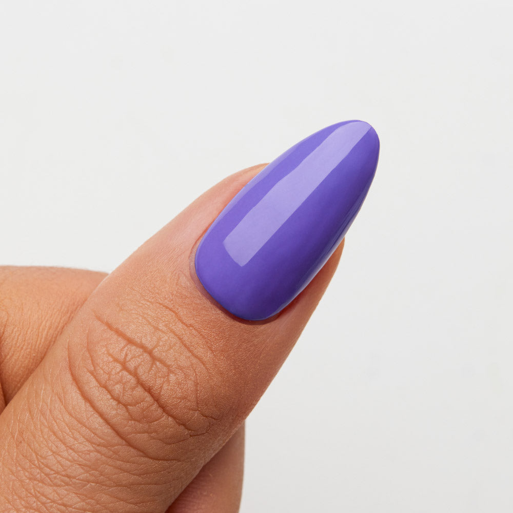 Gelous Purple Reign HEMA & TPO-Free gel nail polish swatch - photographed in New Zealand