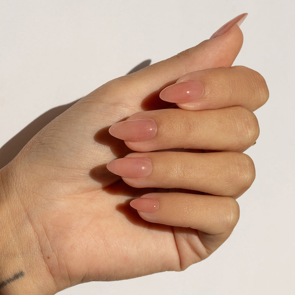 Gelous Pucker Up gel nail polish - photographed in New Zealand on model