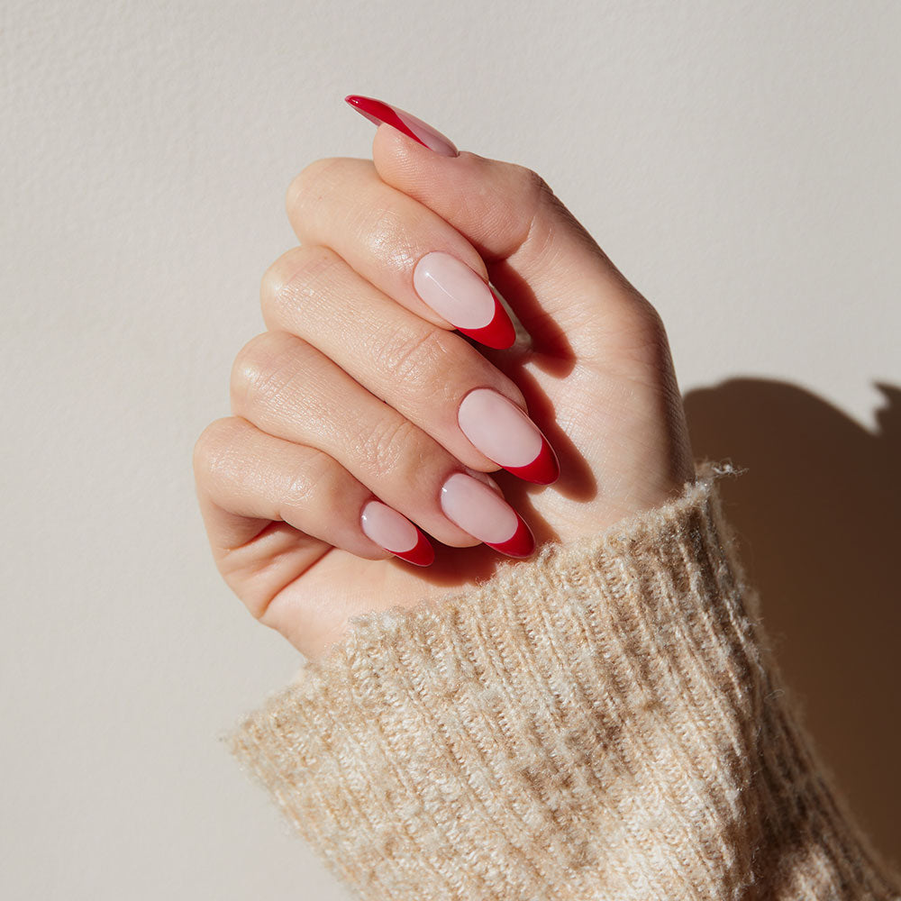 Gelous Rouge gel nail polish - photographed in New Zealand on model